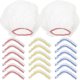 thumbnail image 1 of 200pcs Food Storage Covers Reusable Bowl Covers Fruit Preservation Covers, 1 of 3