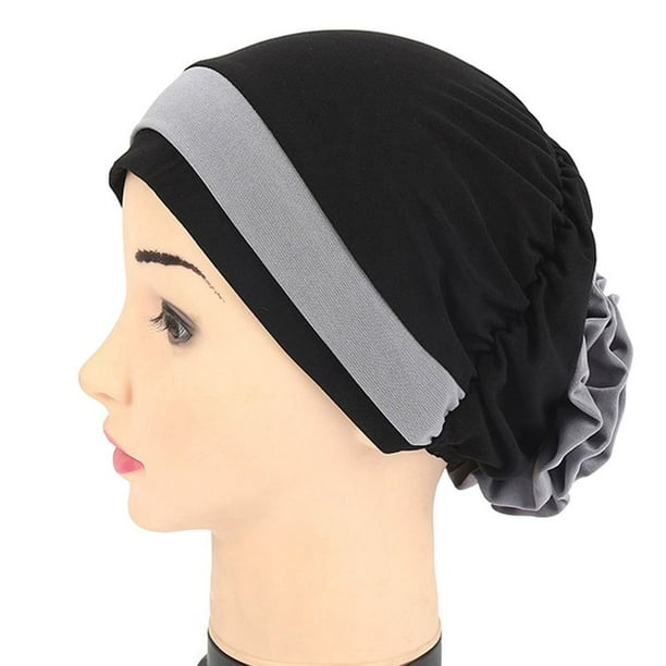 SHIYAO - SHIYAO Fashion Women Nurse Scrub Elastic Turban Hat Muslim ...