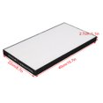thumbnail image 4 of 1 Suitable for air purifier KC-D50-F50-E50-F40 HEPA high-efficiency filter core HEPA ,High Efficiency Filter Replacement NonWoven Plasmacluster air purifier compatible (40*22*2.7), 4 of 9