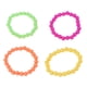 thumbnail image 4 of 4 Uds pulsera de cuentas de neón pulsera de cadena de bolas con cuentas de plástico accesorios de disfraz para fiesta, 4 of 6