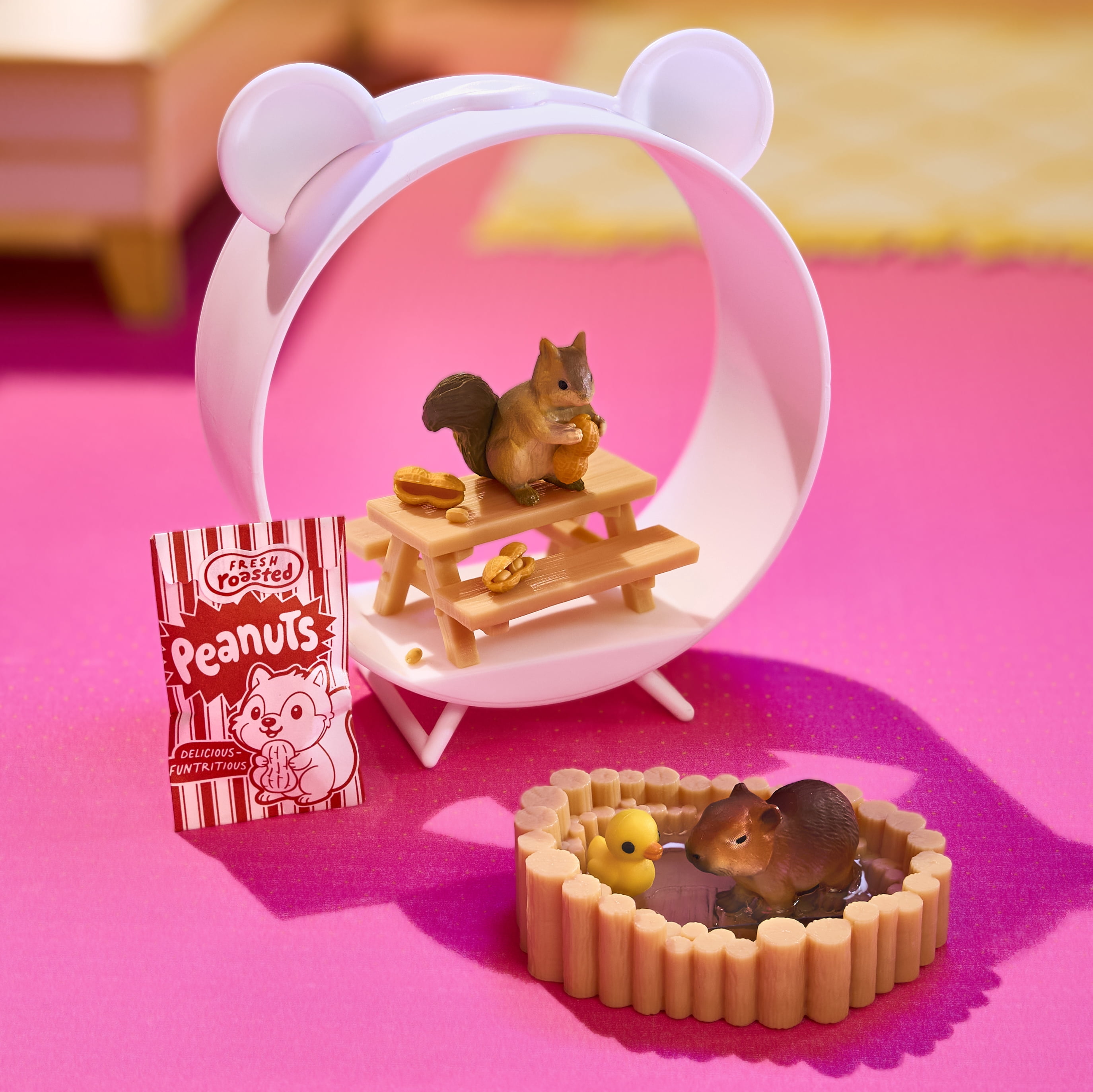 MGA's Miniverse Make It Mini Animals Series 2 Mini Collectibles, Blind Pack, Crafts, Resin, Replica Animals, Collectors, Gifts, 8+