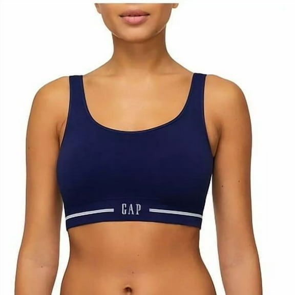 GapBody Women's 2-Pack Seamless Cotton Comfort Bra Large