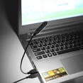thumbnail image 2 of TechWave USB Port Bright LED Mini Book Light Notebook Computer Reading Lamp For Students Earth Lamp for Kids Yoga Lamp Projector Christmas Lights Outdoor Dorm Lights for Guys Cool Night Lights for, 2 of 4