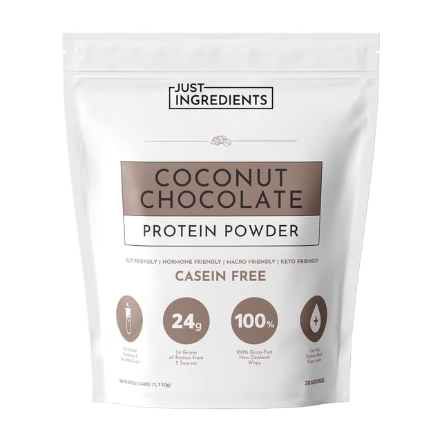Proteína en polvo JUST INGREDIENTS Chocolate con Coco 30 porciones
