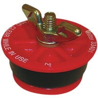 Oatey/Harvey Oatey Gripper ABS Sewer & Drain Test Plug - Pack of 10