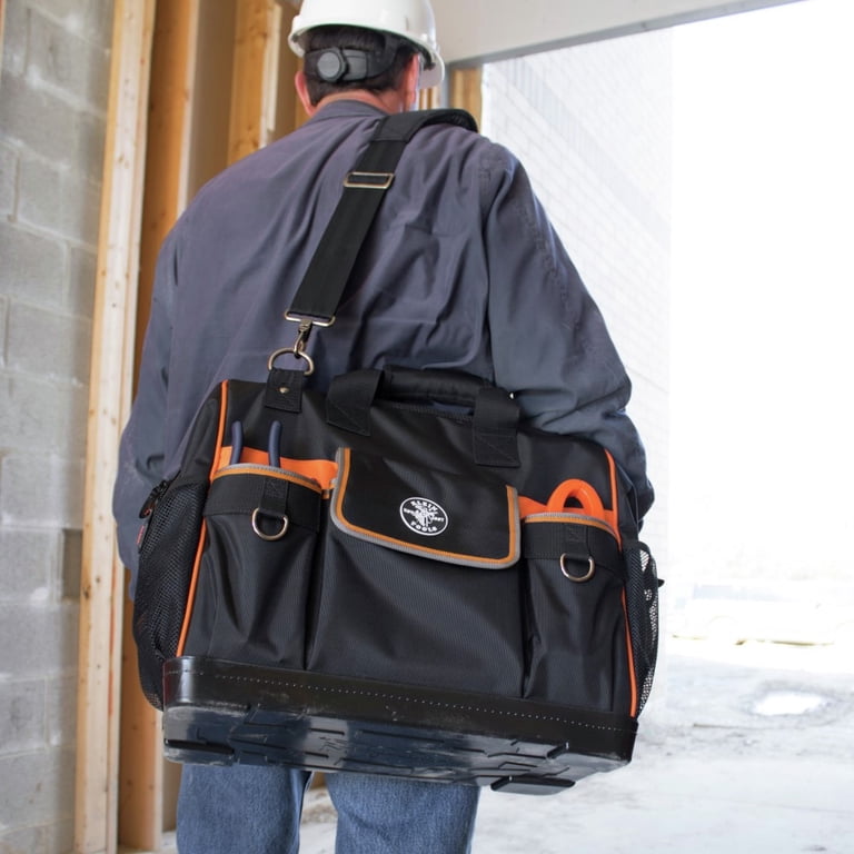 Klein Tools 55469-8 - Tradesman Pro 42-Pocket Wide-Open Tool Bag