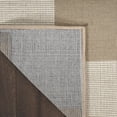 thumbnail image 3 of Nourison Washable Modern Jute 2'3" x 7'6" Natural Ivory Modern Indoor Non-Slip Flatweave Rug, 3 of 7