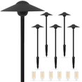 thumbnail image 1 of Lámparas de camino Gardencoin de 22 cm de alto, LED 12 V, paquete de 6, 1 of 7