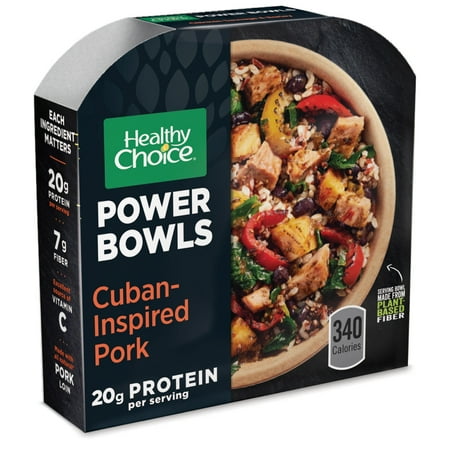 Healthy Choice Power Bowls Cuban-Inspired Pork Frozen ...