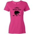 thumbnail image 3 of Inktastic Memaw Bear Grandmother Women's T-Shirt, 3 of 5