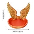 thumbnail image 3 of Lightweight Catchall Bowl 3 Inch Trinket Dish For Keys Jewelry Organizer For Entryway PLA Orange One Size All Season, 3 of 4