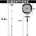 thumbnail image 6 of CHAMPKEY Oversized Golf Support System | Octagon Anti-Impact Support Cover and Aluminum Alloy Rod Golf Support Stick | Excellent Durability and Stability Golf Support Rod, 6 of 7