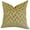 Copper/Taupe, variant on Velvet Rope Handmade Double Sided Throw Pillow - Copper & Taupe - 24 x 24 in.