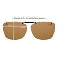 thumbnail image 4 of Solar Shield Dioptics Unisex Rectangle Sport Sunglasses Black, 4 of 7