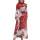 thumbnail image 2 of Textura de carne Primer plano Vestido largo Vestidos para mujer 2024 Falda de mujer, 2 of 5