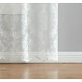 thumbnail image 3 of Lisa Knitted Lace Curtain Medallion Design with Scalloped Bottom (38" W x 84" L, Ivory), 3 of 3