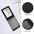 thumbnail image 4 of Miangastore Insurance Card Protector Blue Fake Leather 3Pcs 4.3x3.1x0.4In, 4 of 8