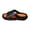 Orange, variant on Unisex Sporty Hollow‑out Massage Platform Slide Sandals, Soft EVA Non‑slip Open‑toe Slip‑on Summer Indoor Outdoor Casual Slippers Orange A