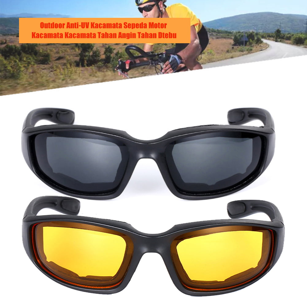Outdoor Motorcycle Cycling Glasses UV Protection Goggles Bike Safety Goggles 