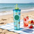 thumbnail image 3 of Stainless Steel Insulated Tumbler with Lid and Reusable Travel Mug for Hot and Cold Beverages, 3 of 4