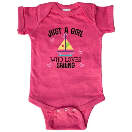 

Inktastic Sailboat Just A Girl Who Loves Sailing Gift Baby Girl Bodysuit