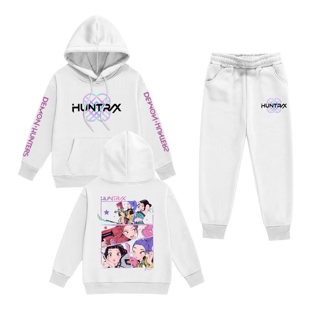 Kid Girl Pop Singer Hoodie Set,Casual Fashion Christmas Print Long Sleeve Pullover Casual Sweatshirt Pullover Crew Neck Oversized Sweatshirt, 140