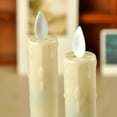 thumbnail image 2 of Skksst Flameless Flickering Taper Candles Light Christmas Wedding Party LED Candlestick with Holder, 2 of 7