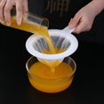 thumbnail image 2 of ZHAOCHENG Malla 80Colador de malla finaColador de yogurMalla de nailonColador de plásticoMalla ultrafinaMini colador de jugoColador de mielBlancocon mango para lecheSojaVino, 2 of 5