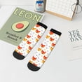 thumbnail image 7 of Rocae Cute Fox with Heart for Premium Adult Socks,Comfortable, Breathable, and Durable Socks, Perfect for Everyday Wear, 7 of 7