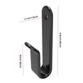 thumbnail image 4 of Clips Montaje en Pared para Snowboard Colgador Horizontal Habitación Y Garaje 2 Uds., 4 of 4