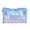 Blue, variant on Zhaomeidaxi Portable Waterproof Cosmetic Bags PVC Transparent Zippered Toiletry Bag with Handle Strap Portable Clear Makeup Bag Pouch for Bathroom, Vacation and Organizing