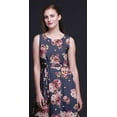 thumbnail image 4 of Bimba Floral Women Long Tank MaxiÂ&nbsp;Dress Round Neck Printed Party Gown-XX-Large, 4 of 5