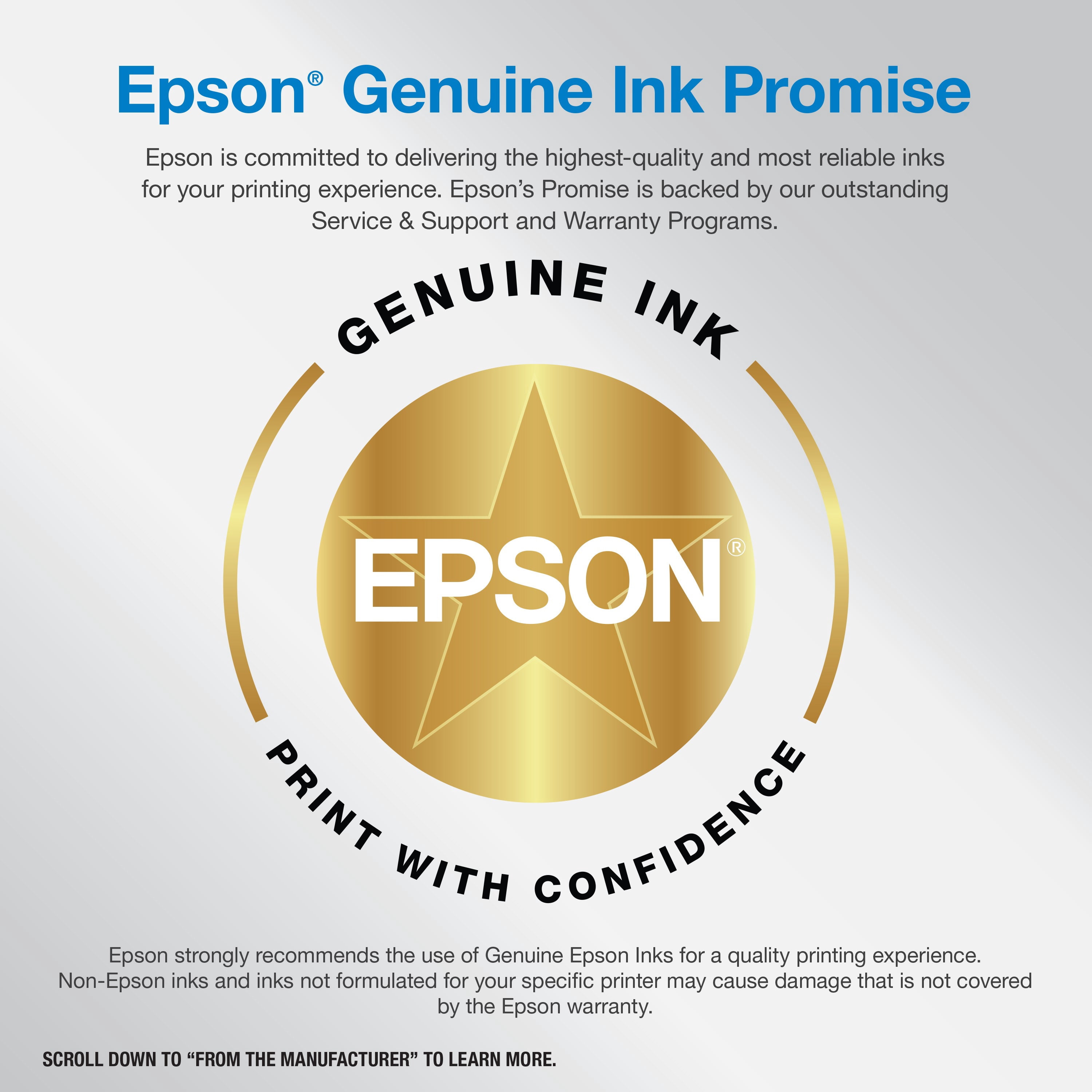 Epson - Imprimante couleur sans fil EcoTank ET-1913 à réservoirs d’encre géants - Noir