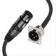 thumbnail image 4 of Cable Pasante XLR de 2 Unidades, Caja de Escenario, Conector XLR Hembra A Macho Tipo D de 3 Pines para Panel de Conexión y Caja de Suelo., 4 of 5