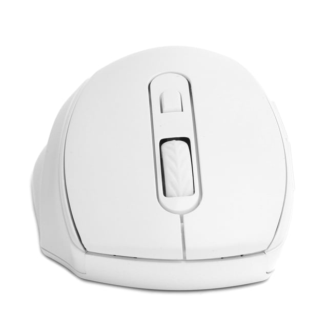 Ratón Inalámbrico Ergonómico De 2,4 Ghz Con 1600 DPI, Nanoreceptor, Clics Silenciosos, Ahorro De Energía