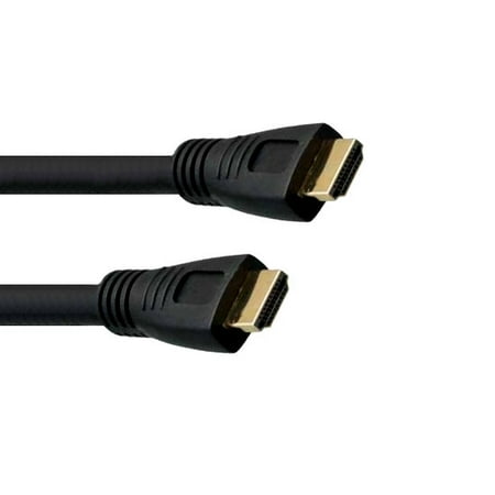 Kentek 100 Feet FT Plenum Rated CMP High Speed HDMI Cable with Ethernet Male to Male M/M 24 AWG Gold-Plated Connector Cord HDTV Monitor Display In-Wall installation