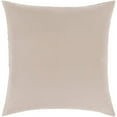 thumbnail image 2 of Surya Heidi 22"Hx22"W Square Fabric Pillow Cover in Charcoal/Ivory, 2 of 2