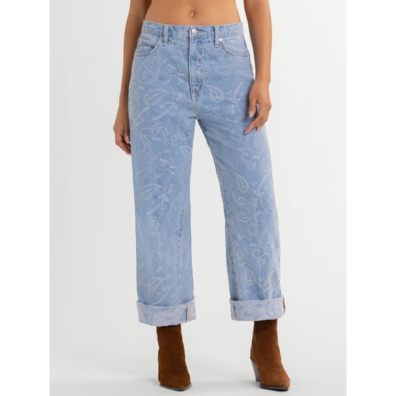 Jessica Simpson Women's Zinnia Wide Leg Jean, Sizes 2-16