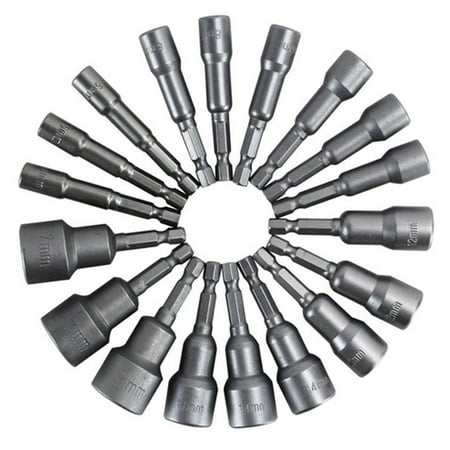 

HANUUAZ Clearance Sale! Tool Series 1/4 Adapter Driver 10 Drill Hex Shank Metric Socket Set Bit Piece Nut Tools & Home Improvement (Multicolor)