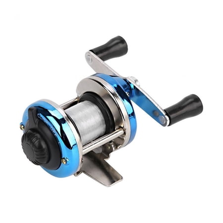 Fishing Weel Portable Winter Ice Fishing Reel Wheel with Wire Outdoor Casting Tackle Fishing Accessories