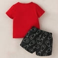 thumbnail image 2 of Inadays Toddler Baby Boys Clothes Outfits Short T Shirt Shorts Set Summer 2pcs Clothing Sets, 9-12 Months, 2 of 9