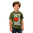 thumbnail image 5 of Girls Boys Athletic T-Shirts Kids Boys Graphic Tees Print Casual Shirts For Children Youth Top Tops for Toddlers 2-3 Years, 5 of 5