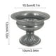 thumbnail image 3 of Jarrón de hierro jarrón de metal plateado para flores ideal para decoración del hogar bodas y oficinas. Medidas: 155 x 12 cm. Apto para flores frescas o artificiales. Fabricado en hierro resistente., 3 of 6