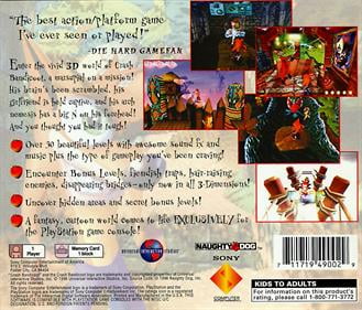 Used Crash Bandicoot Game for Playstation PS1 UK Ubuy