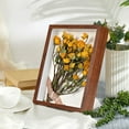 thumbnail image 2 of CSCHome 4x6inch Wood Dried Flower Photo Frame, Perfect for Displaying Your Artwork(Black), 2 of 5
