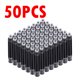 thumbnail image 2 of Juego de 50 cartuchos de tinta para pluma estilográfica, color negro, azul y rojo, 50 cartuchos de tinta de recarga, diámetro de orificio de 3,4 mm, alta calidad, 2 of 5