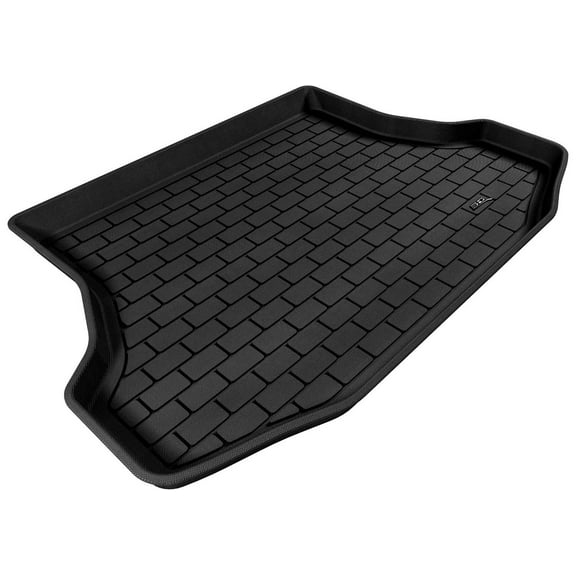 3D MAXpider Cargo Custom Fit All-Weather Floor Mat for Select Honda Civic Models - Kagu Rubber (Black)
