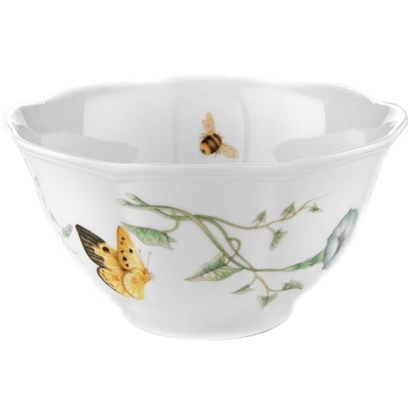 Lenox Butterfly Meadow Porcelain Rice Bowl