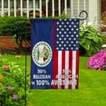 thumbnail image 3 of Flag American Half Belizean Flag Belizean American Friendship Belize U.S.A Patriotic Proud House Flag, Double-Sided Decorative Outdoor Flag, Patriotic Polyester Yard Flag 29.5 x 39.5 in, 3 of 5