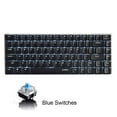 thumbnail image 4 of EGNMCR Clavier Gaming Clavier Gaming AK33 Clavier Mécanique Bleu Noir Clavier Gaming Rétroéclairé à 82 Touches Clavier Clavier Clavier, 4 of 4